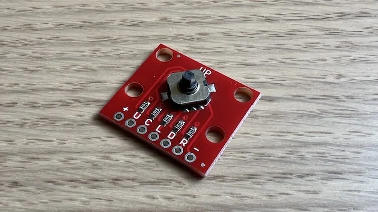 A 5-way navigation switch