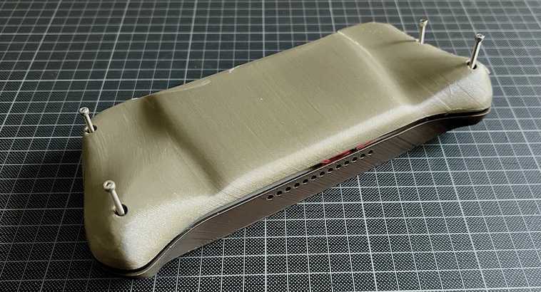 Attaching and securing the back case with screws
