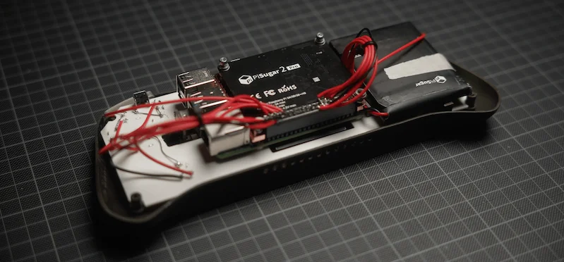 Assembling the internal components into the front case