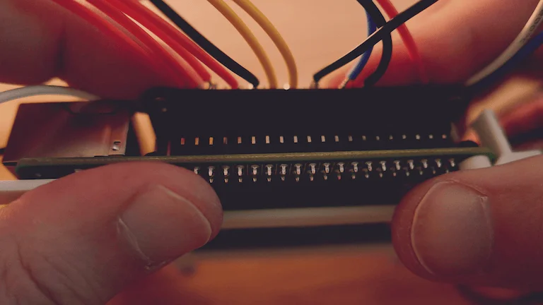 PiSugar battery connected to the Raspberry Pi board