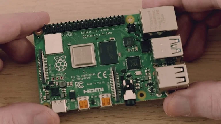 Raspberry Pi 4 Model B board