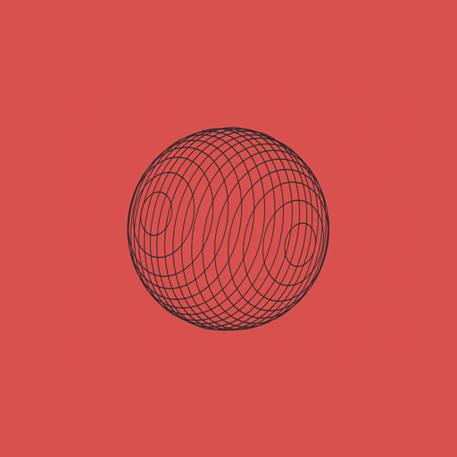 Screenshot of a sphere in CSS